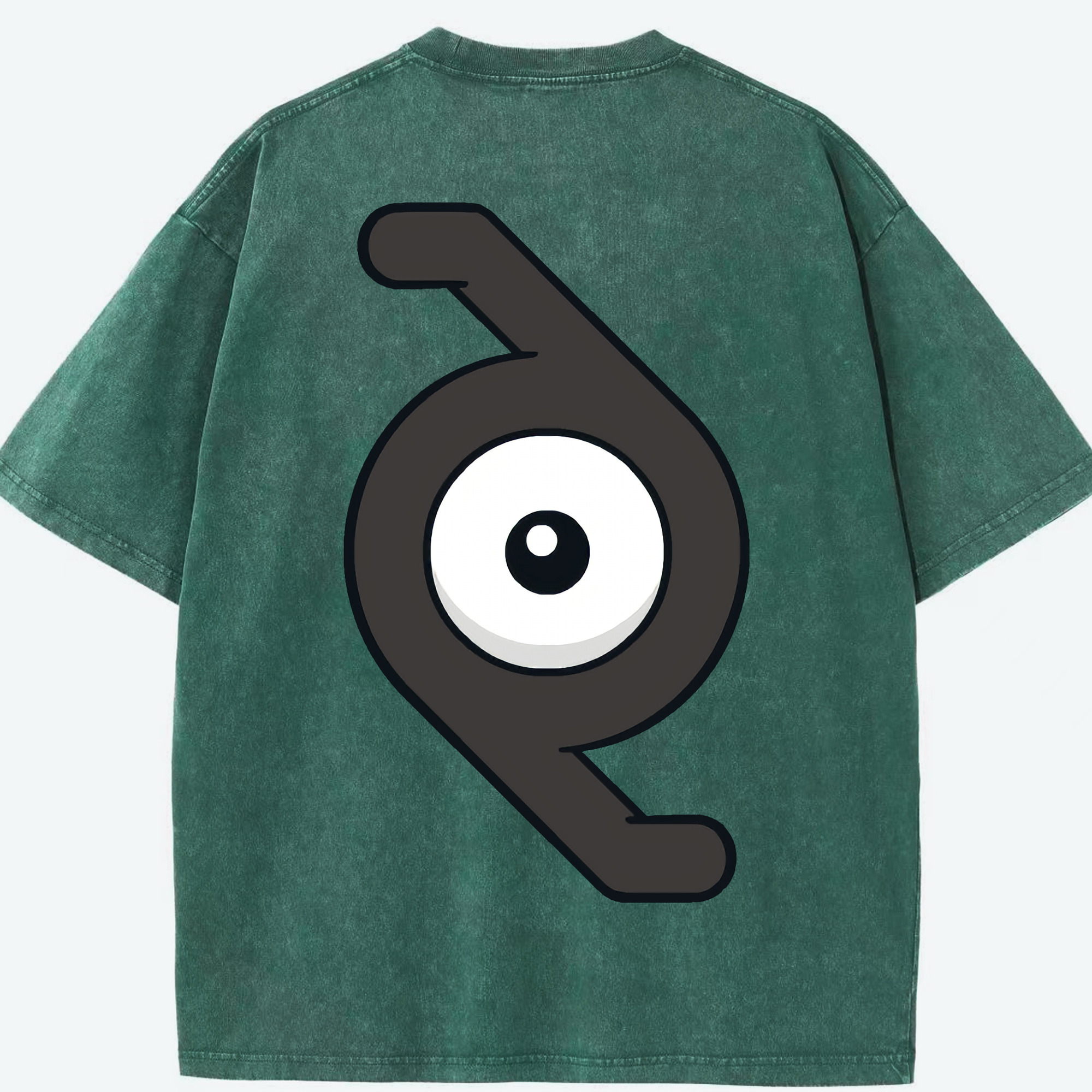 （画像用） ポケットモンスター Pokémon 綿100% ヴィンテージ風 半袖Tシャツ（背面プリント）